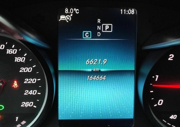 Mercedes-Benz Klasa C cena 129900 przebieg: 164700, rok produkcji 2019 z Iłowa małe 497